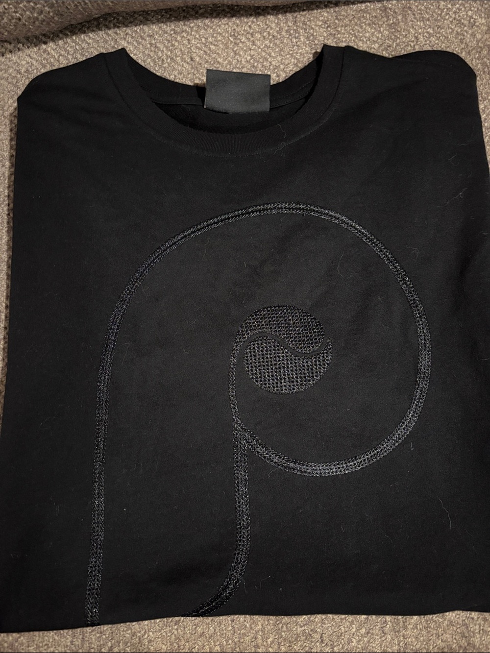 New Era Black Phillies Cooperstown Collection -  1980 World Series T shirt